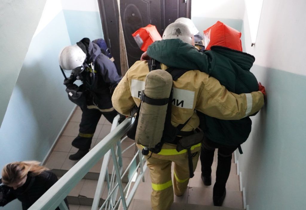 Огнезащитный лак КЕРАМ КМ1,КМ2. Эвакуация людей