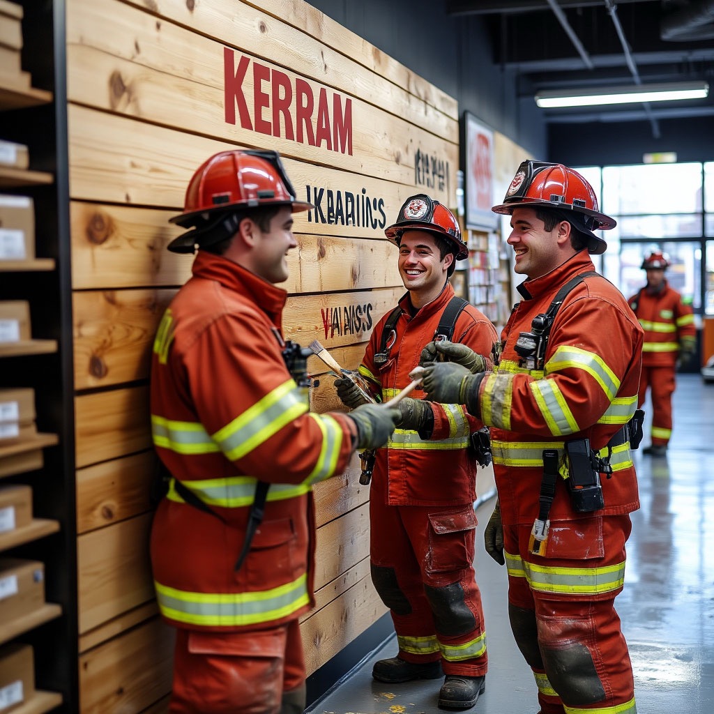 Проверка огнезащитной обработки. КМ1 лак КЕРАМ